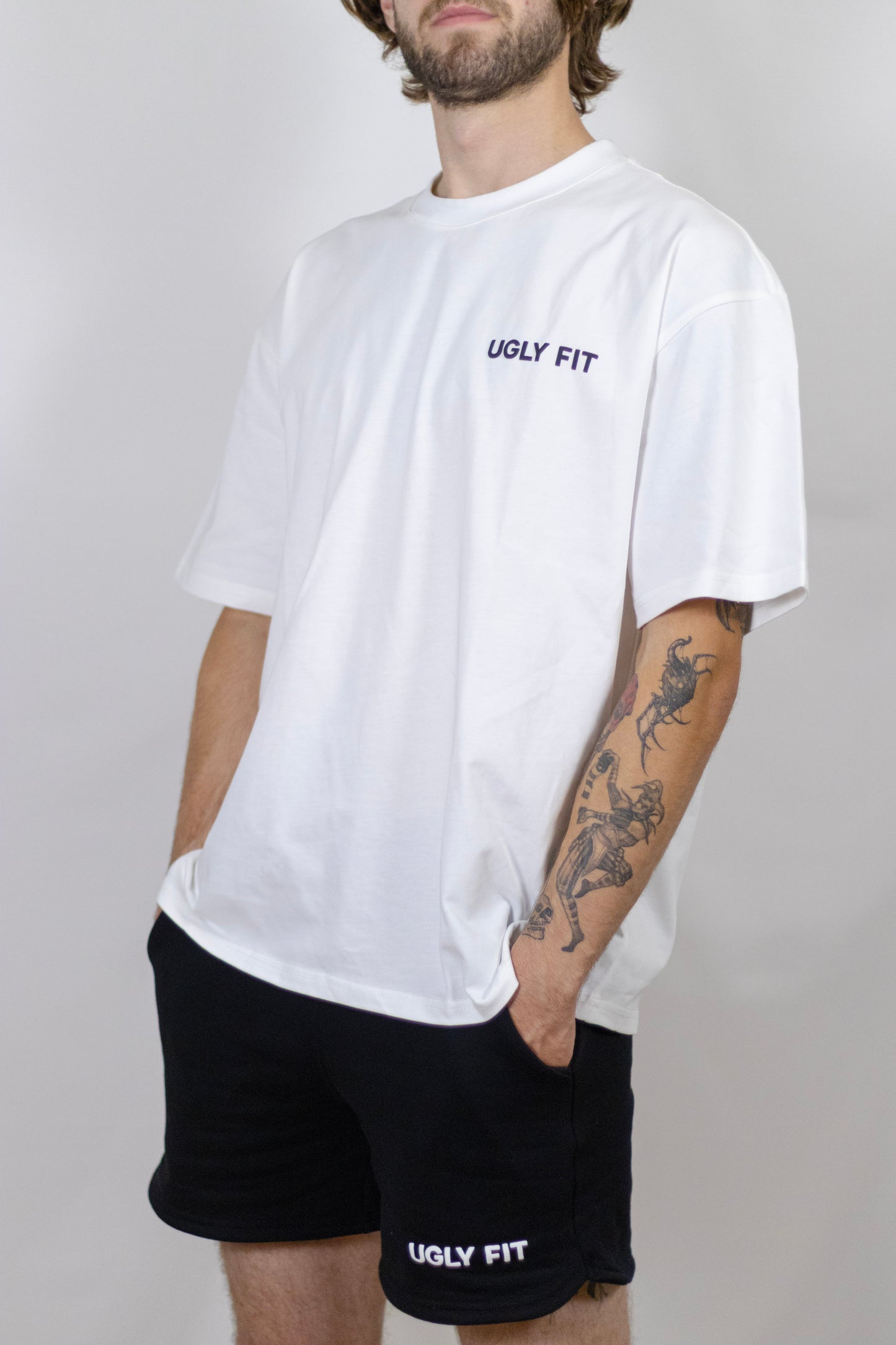UGLY FIT Oversized T-shirt - White