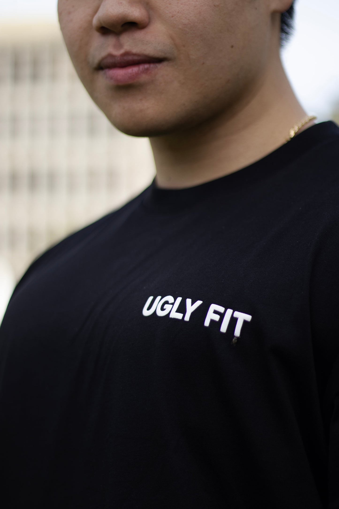 UGLY FIT Oversized T-shirt - Black