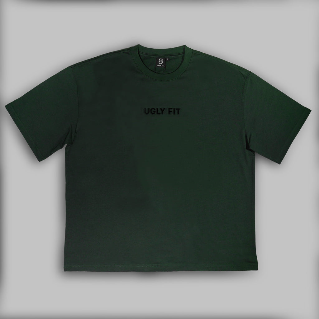 UGLY FIT Oversized T-Shirt — Forest Green