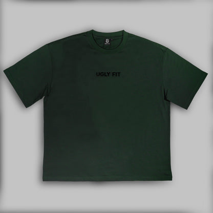 UGLY FIT Oversized T-Shirt — Forest Green