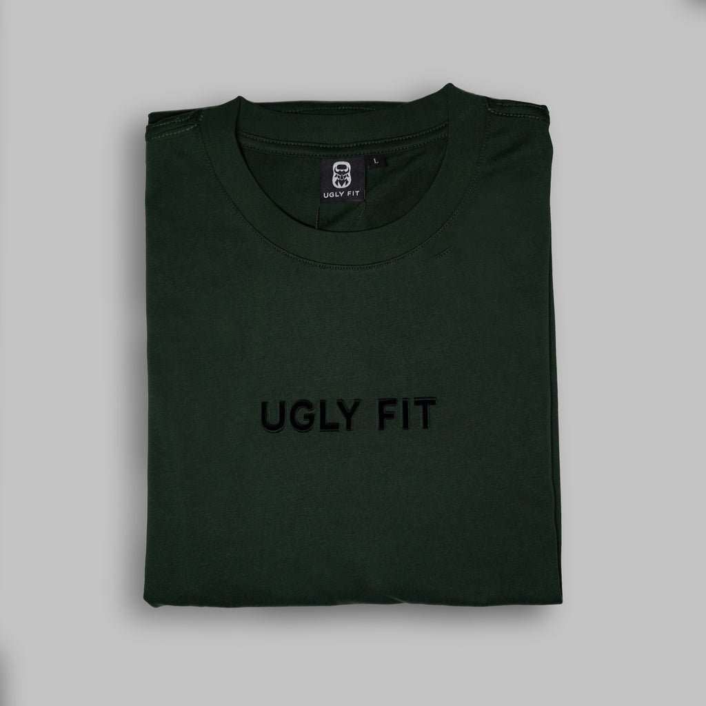 UGLY FIT Oversized T-Shirt — Forest Green