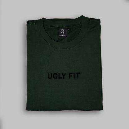UGLY FIT Oversized T-Shirt — Forest Green