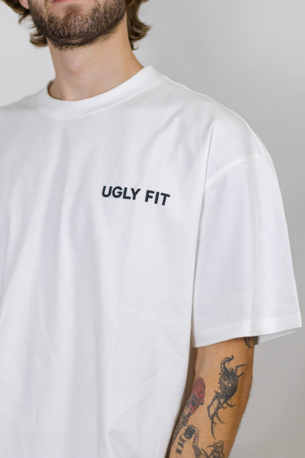 UGLY FIT Oversized T-shirt - White