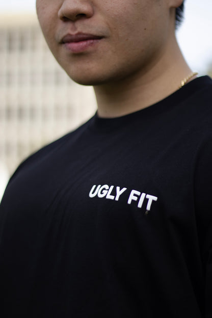 UGLY FIT Oversized T-shirt - Black