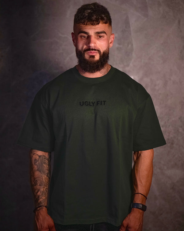 UGLY FIT Oversized T-Shirt — Forest Green