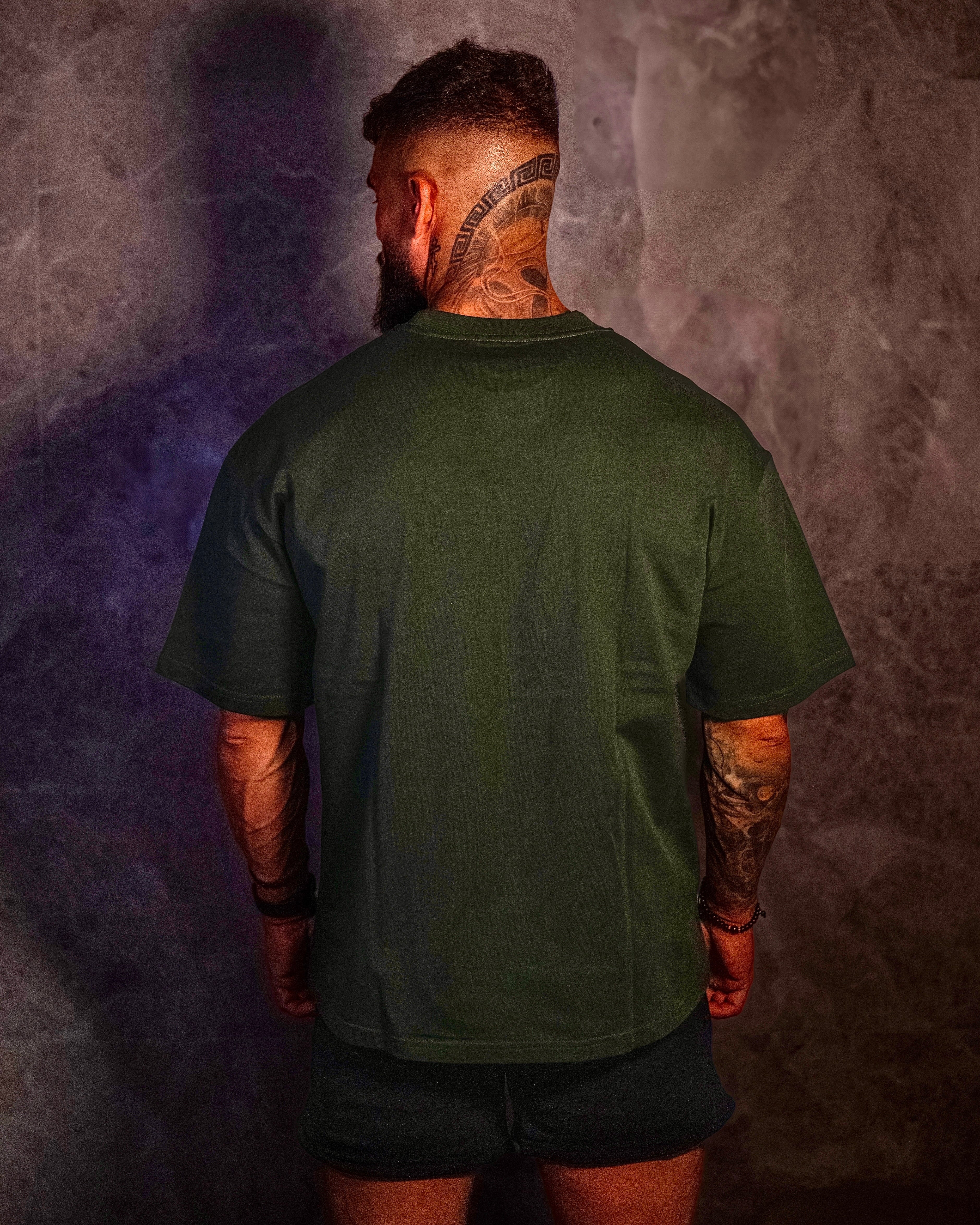 UGLY FIT Oversized T-Shirt — Forest Green