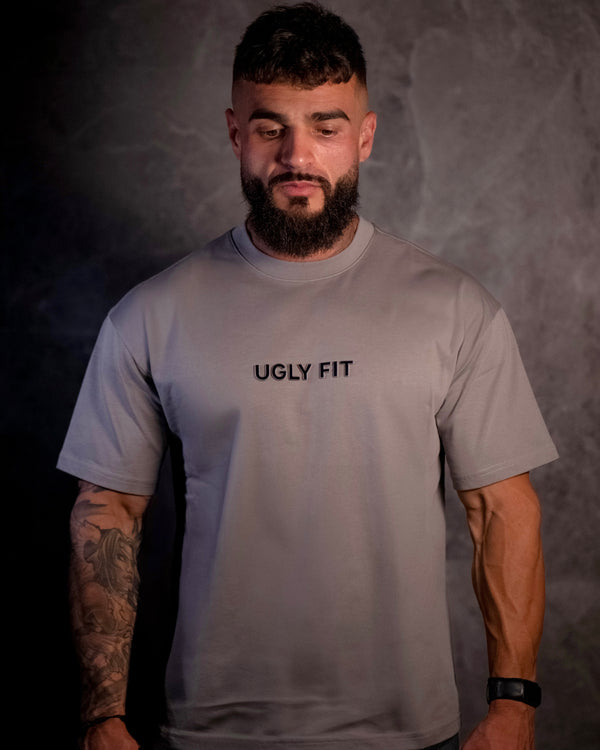 UGLY FIT Oversized T-Shirt — Grey