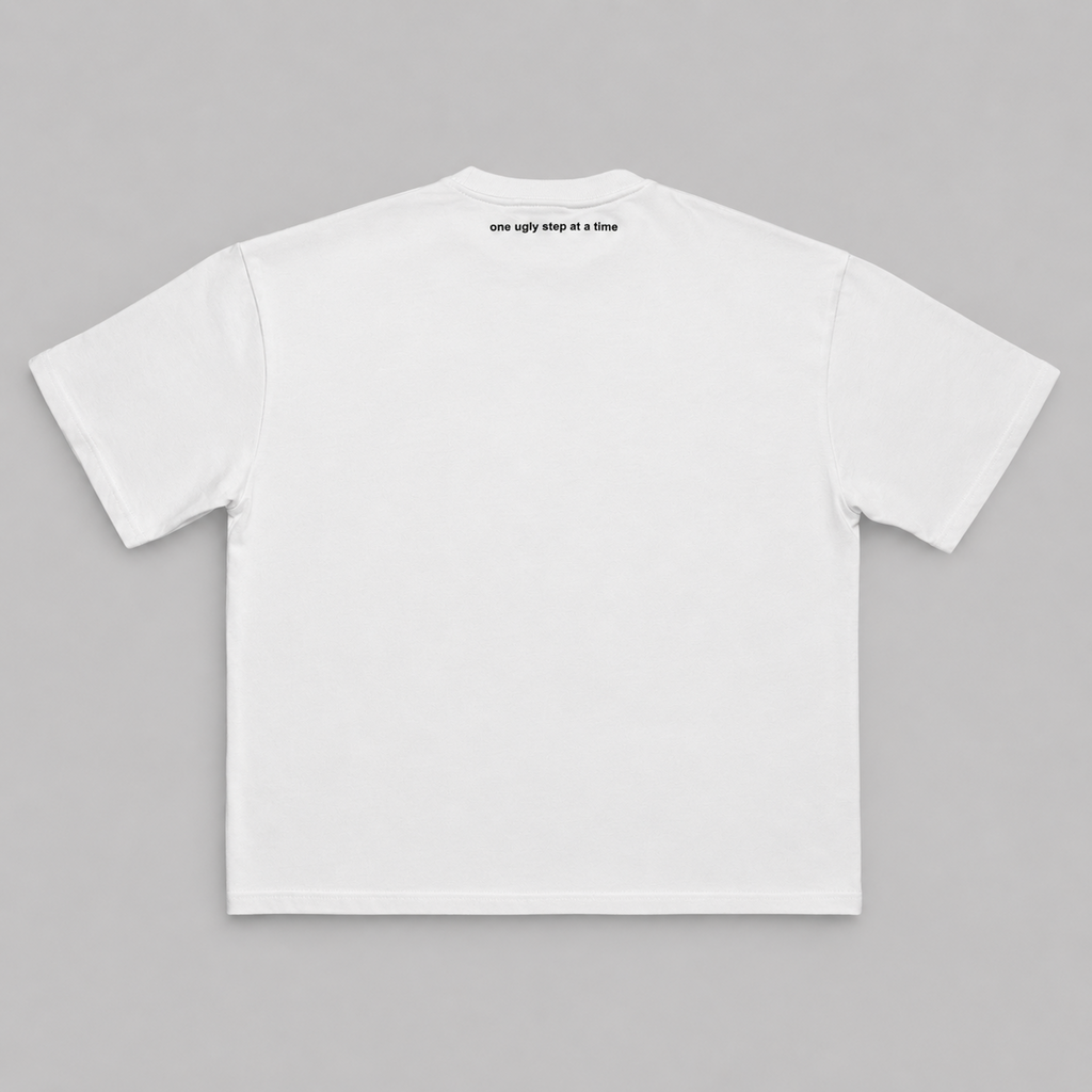 UGLY FIT Oversized T-shirt - White