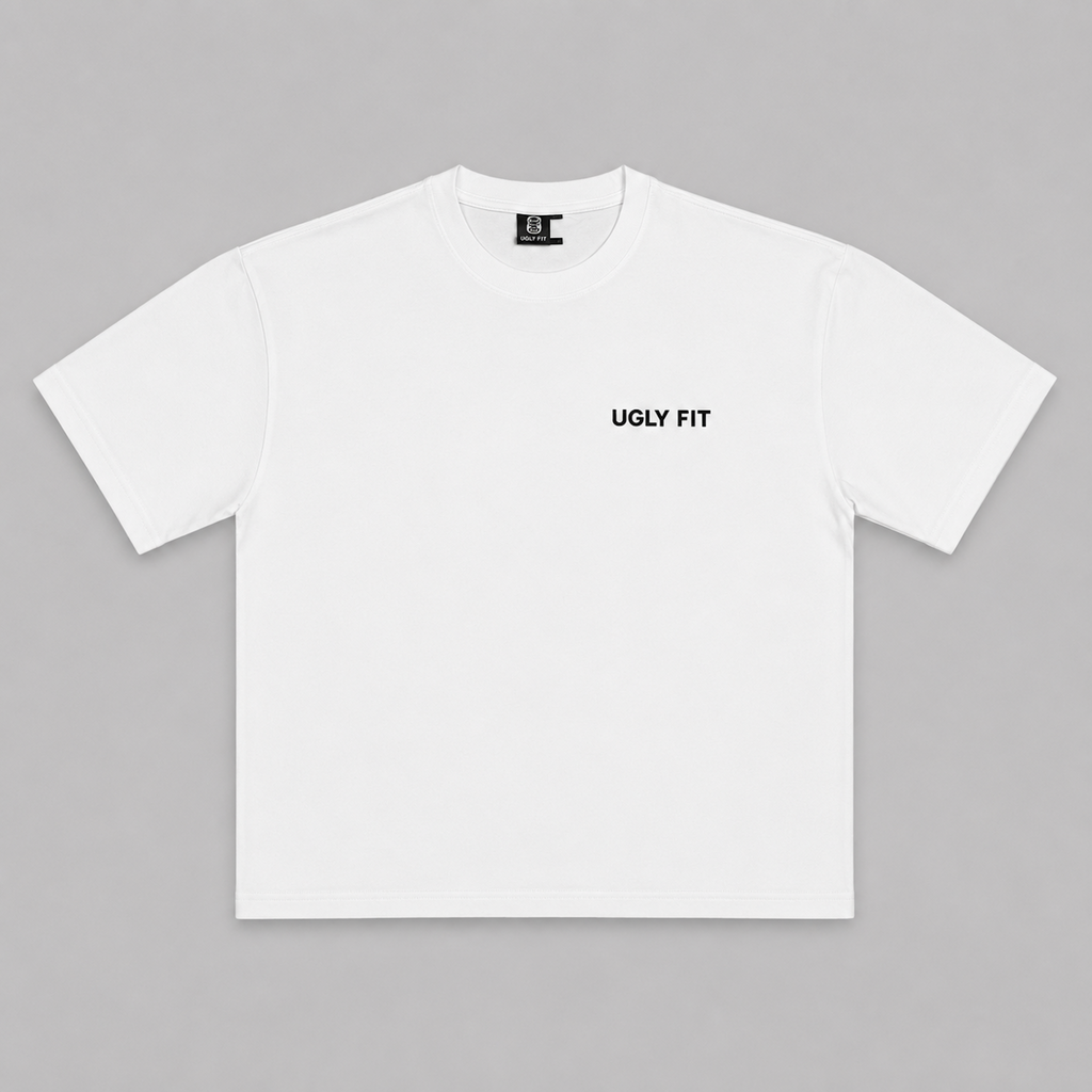 UGLY FIT Oversized T-shirt - White