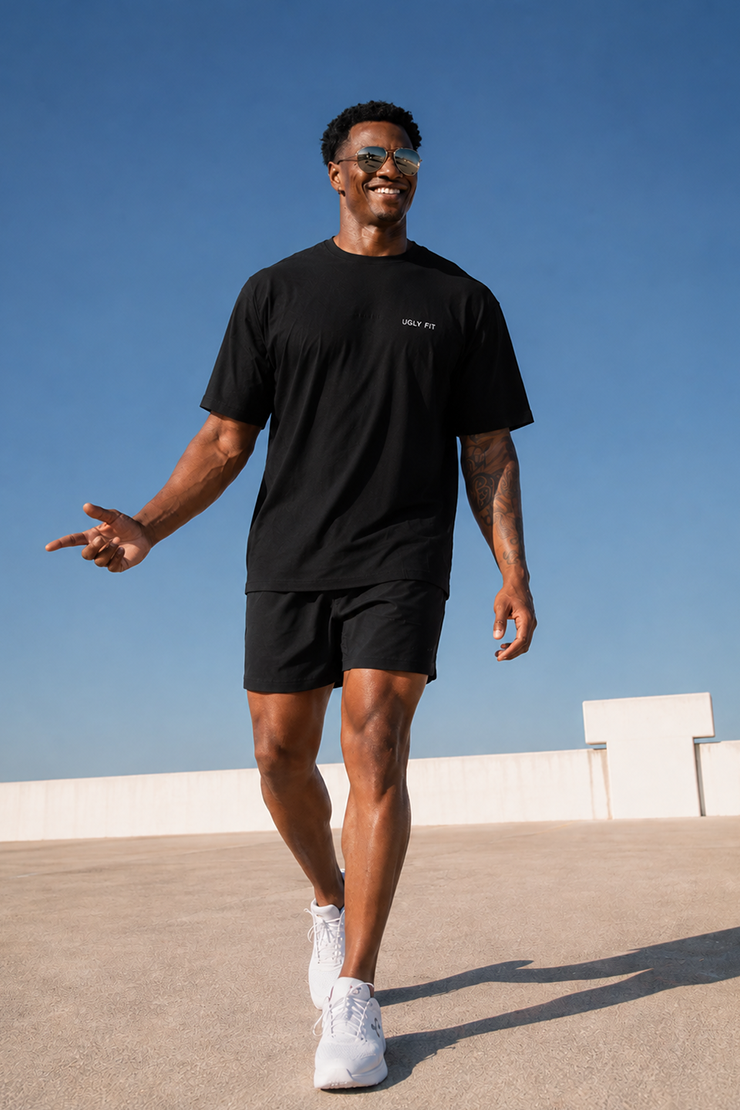 UGLY FIT Oversized T-shirt - Black