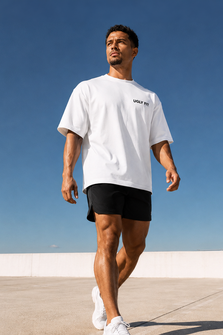 UGLY FIT Oversized T-shirt - White